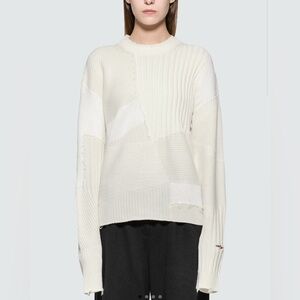 Helmut Lang Military Grunge Sweater XS